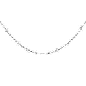 Choker argint cu bilute DiAmanti Z1845NR-DIA (Argint 925‰ 1,8 g.)